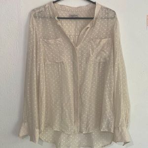 Broadway & Broome Silk Blouse Large